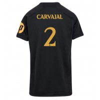 Dámy Fotbalový dres Real Madrid Daniel Carvajal #2 2023-24 Třetí Krátký Rukáv